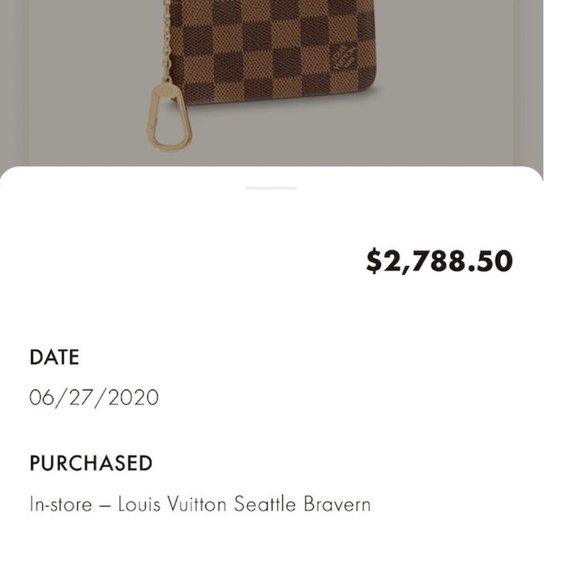 Authentic Louis Vuitton - KEY POUCH - Picture 6 of 12